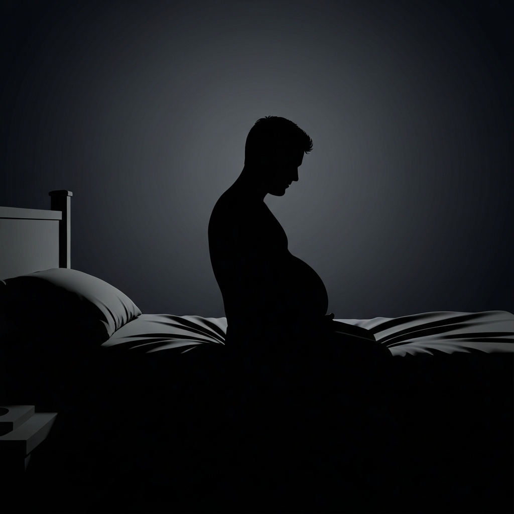 차가워진 손길, 아이 낳자던 남편이 침대 끝에 앉아 등 돌린 이유