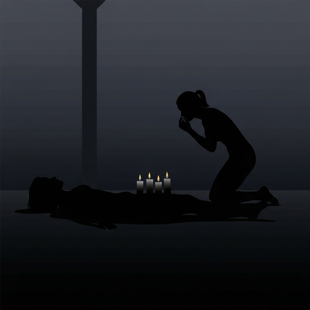 그녀가 숨을 멈추는 척했을 때, 나는 처음으로 남자가 되었다