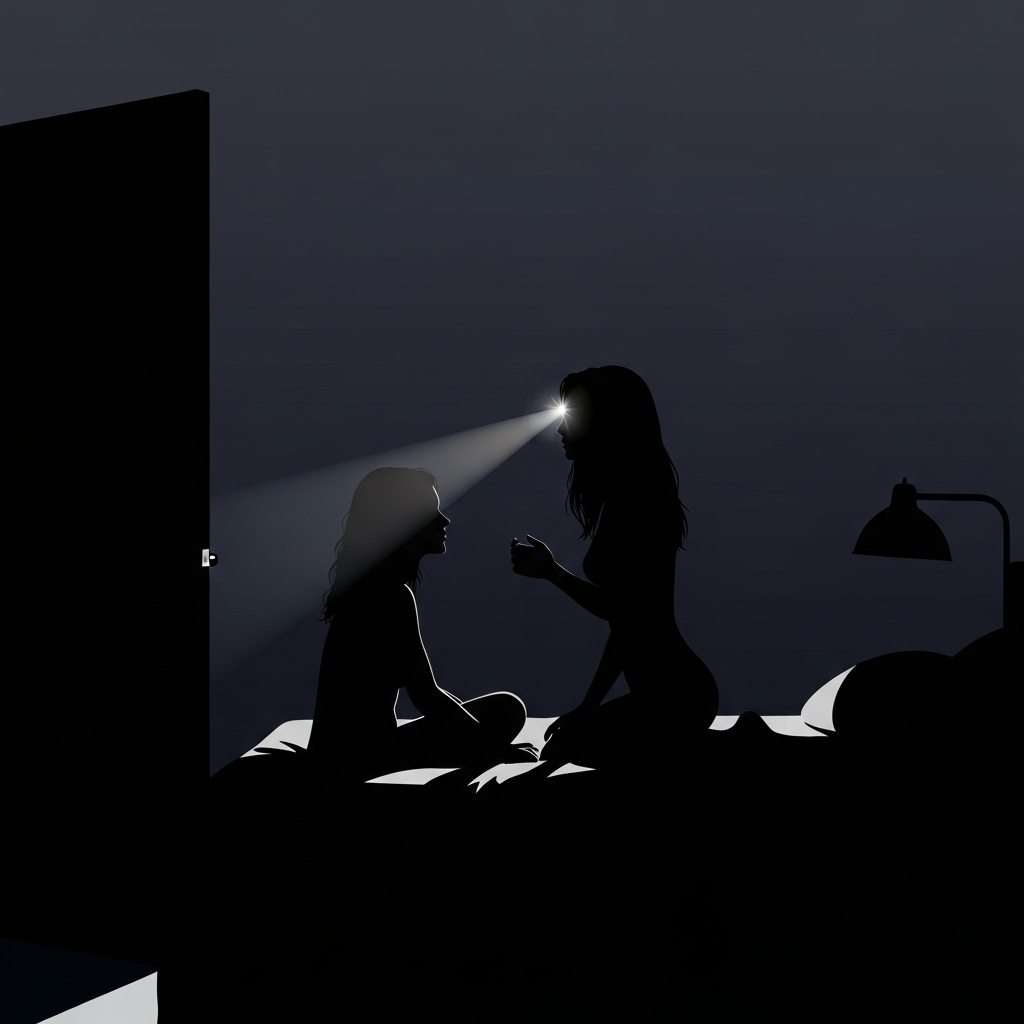 8년 연애의 끝, 새 남자가 침대 위로 내려놓은 그 물건 하나