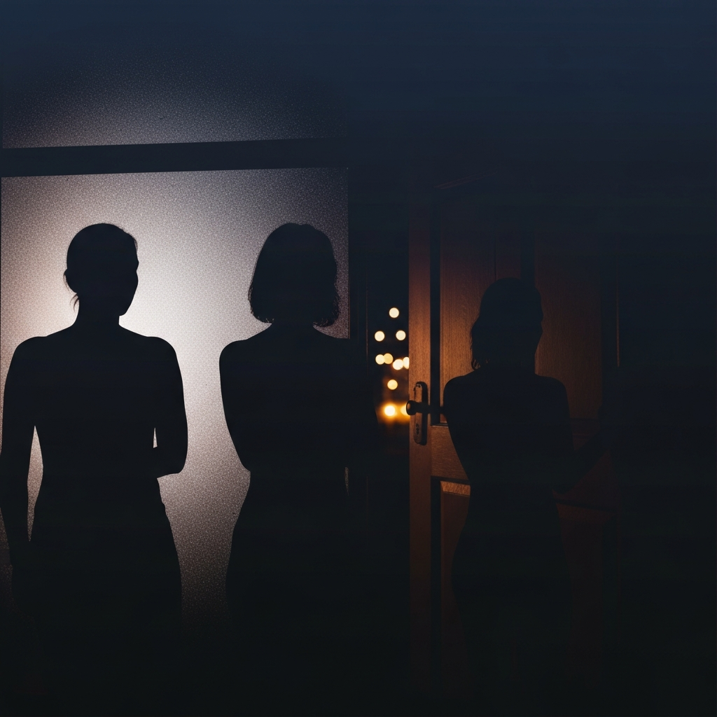 그날 밤, 그가 문을 잠갔을 때 나는 아무 말도 못했다