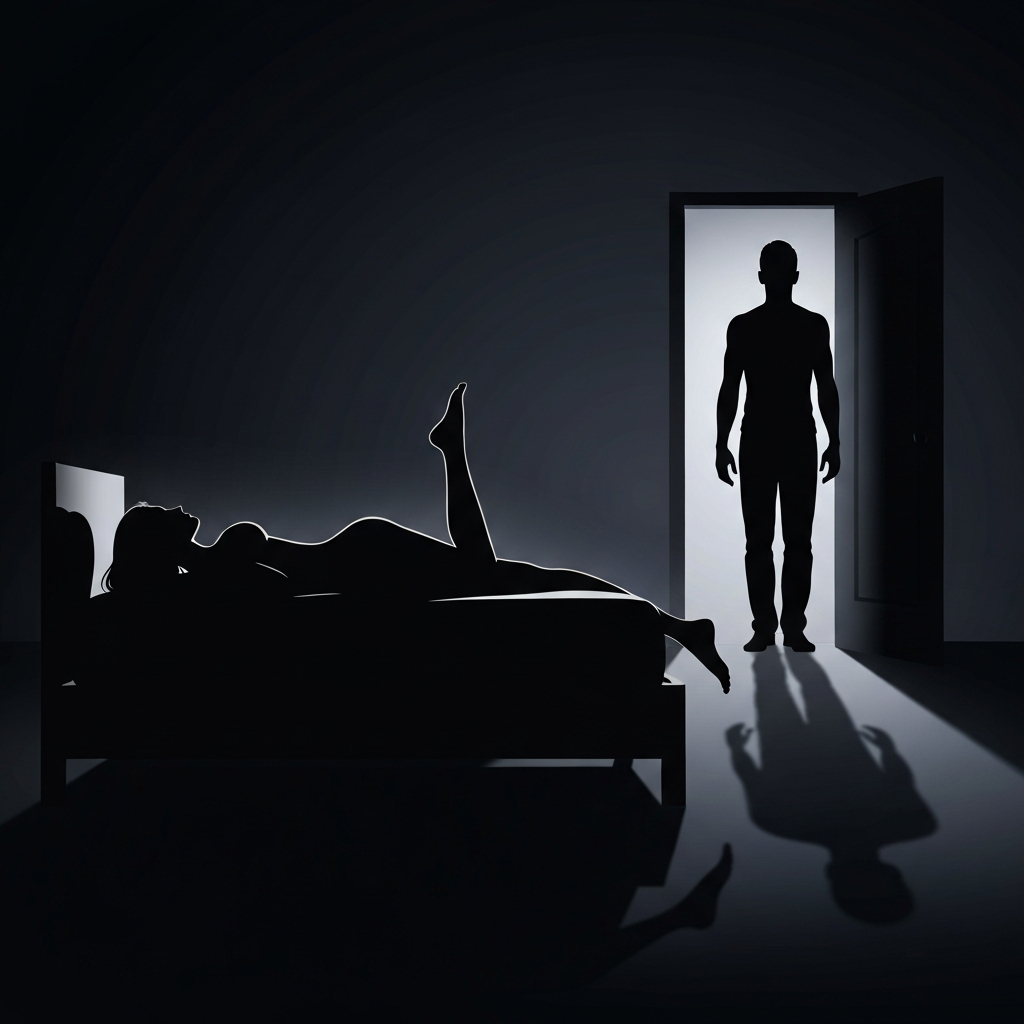 네 번째 데이트, 그녀는 침대에만 누워 있었다