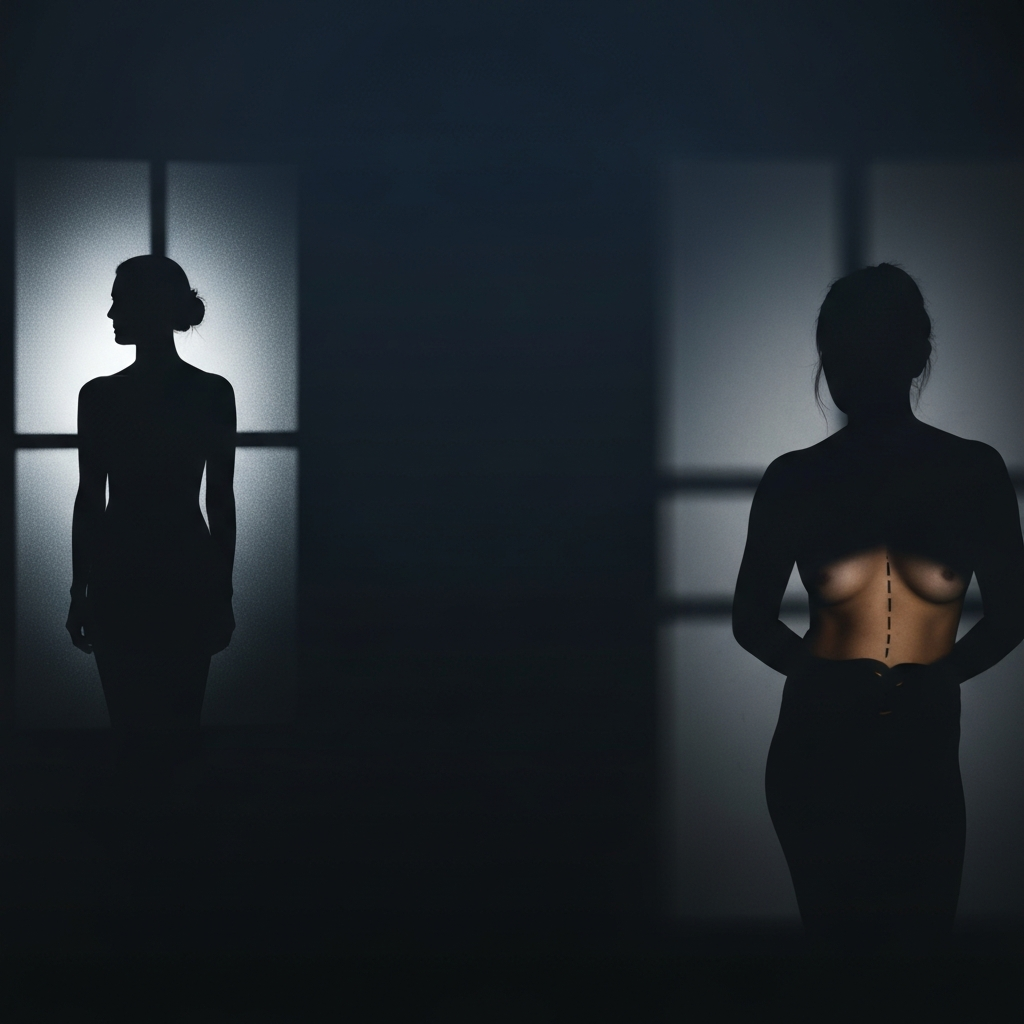 결혼 전날 밤, 그가 요구한 마지막 검열식 나신 수술