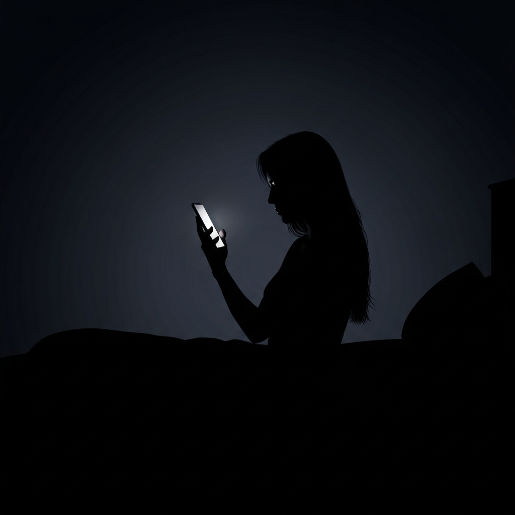 1년째 그의 숨겨둔 메시지를 확인하며 잠드는 나