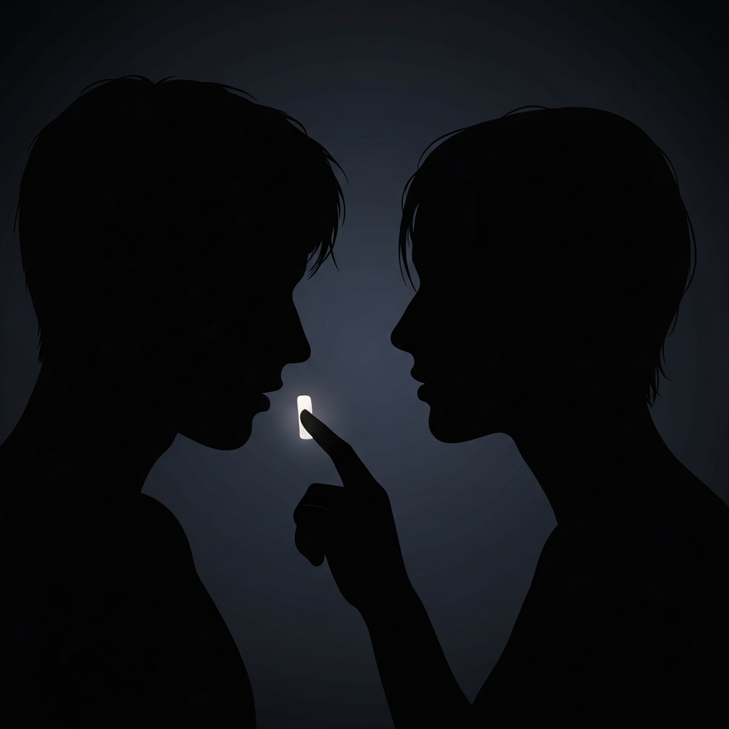 내가 먼저 물어 보지 않으면 우리는 끝이었다