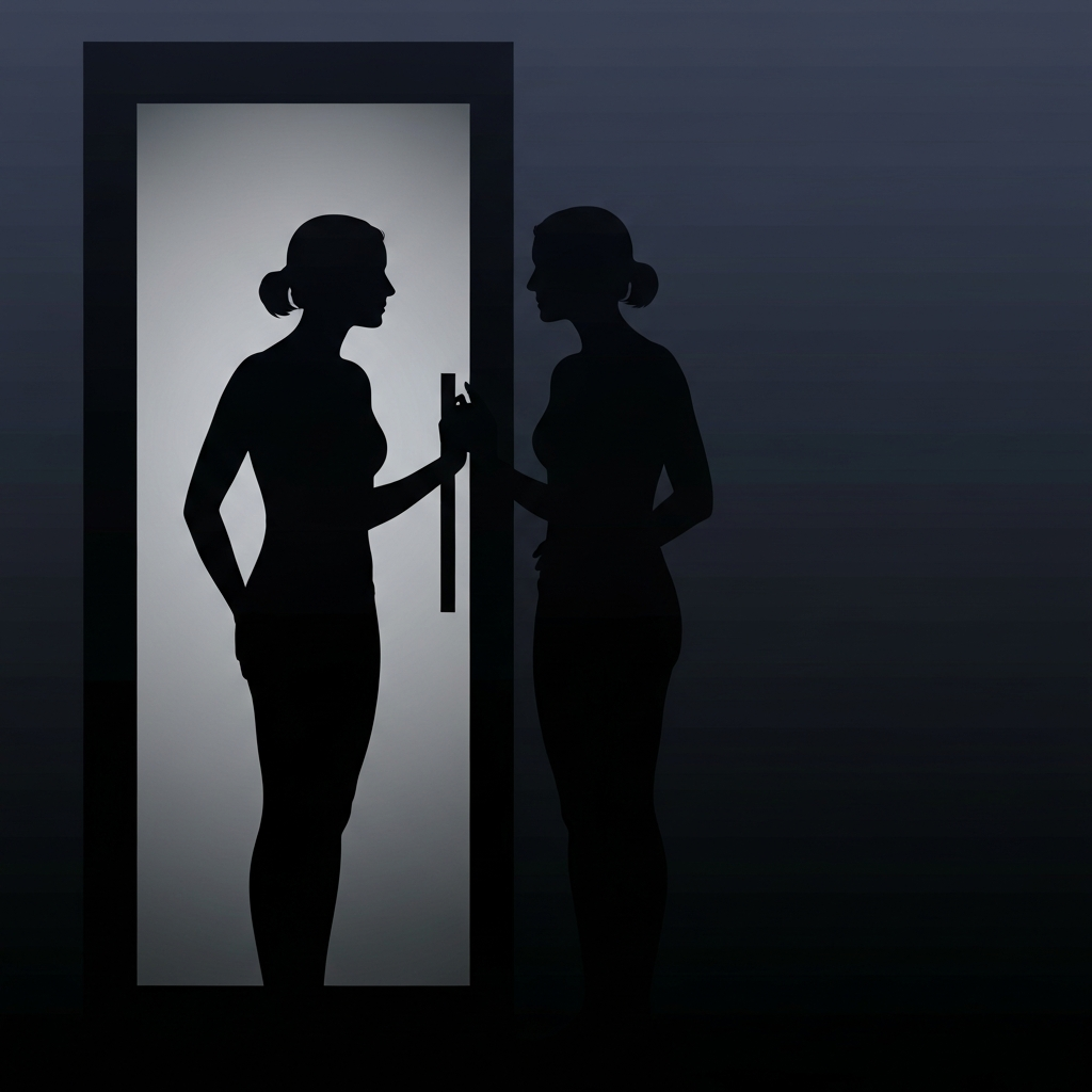 첫 보금자리 베란다 너머, 그녀의 속옷이 떨어졌다