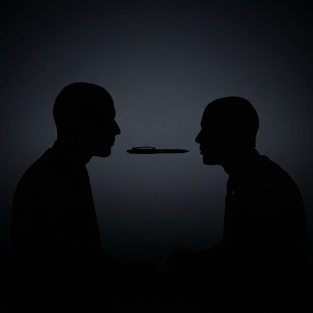 그녀가 돌려버린 펜 한 방울, 나는 왜 다리가 떨렸을까