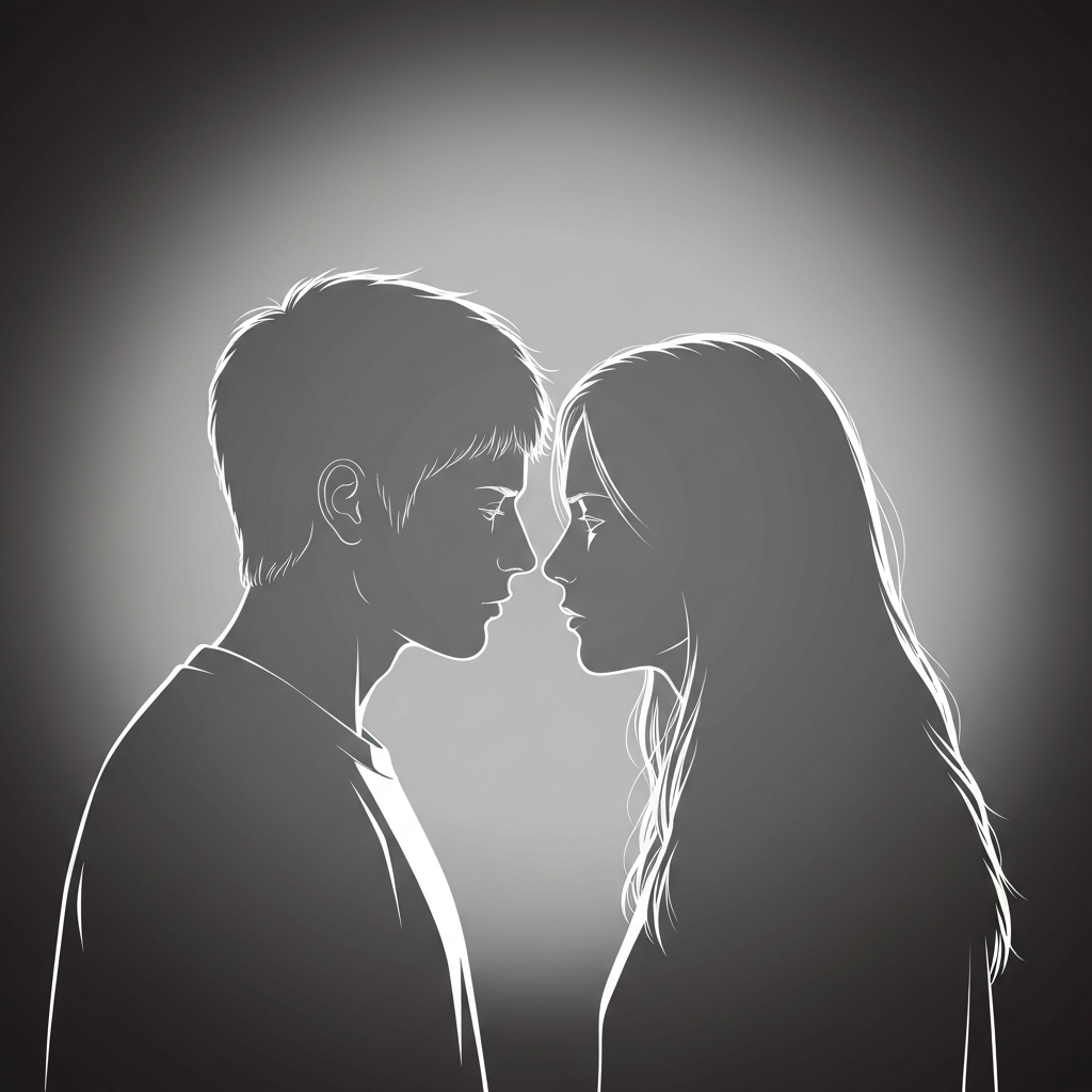 붉은 드레스 한 치 앞, 숨결이 닿는 순간