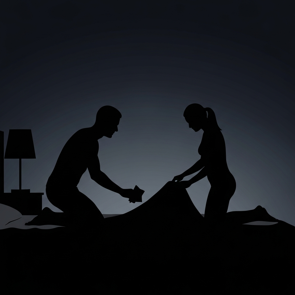 혼자만의 뒤처리에서 피어난 욕망, 그리고 더 깊은 그림자