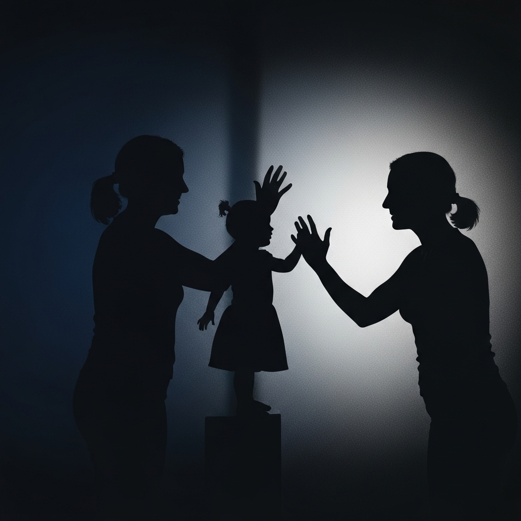 아이를 쪼갠 부모의 숨겨운 욕망: ‘내 것’이라 속삭이는 밤