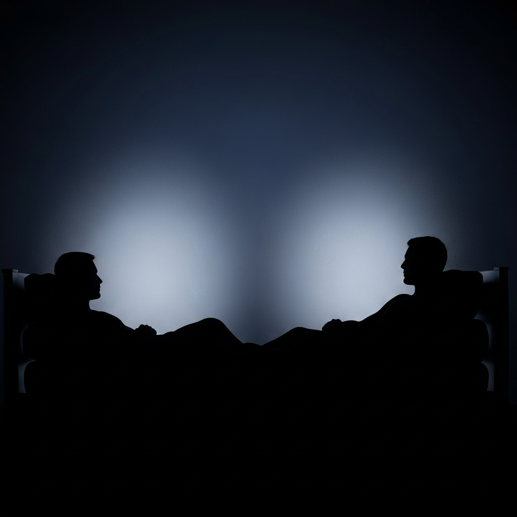 아이들이 잠든 뒤, 우리는 낯선 사람처럼 옷을 벗는다