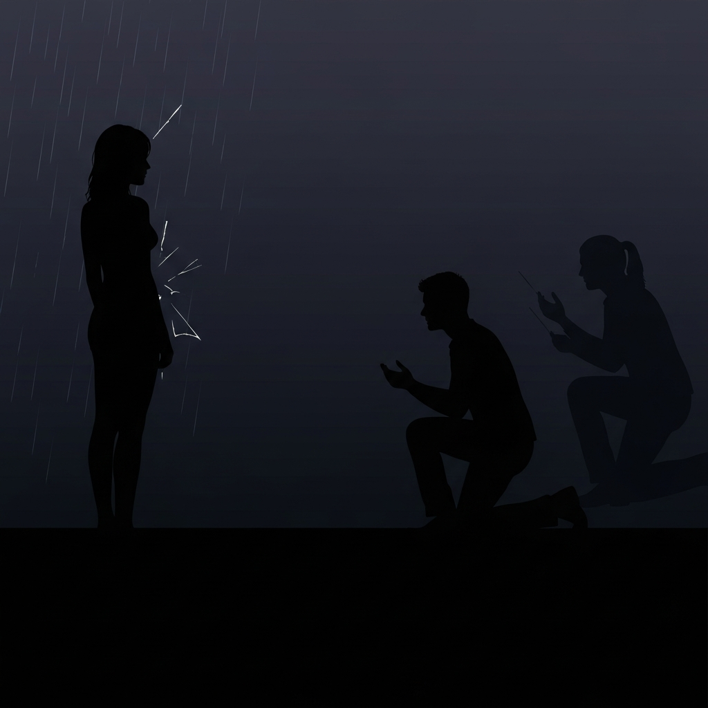 “미안하다”고 말하는 순간, 그의 눈동자에 피가 번진다