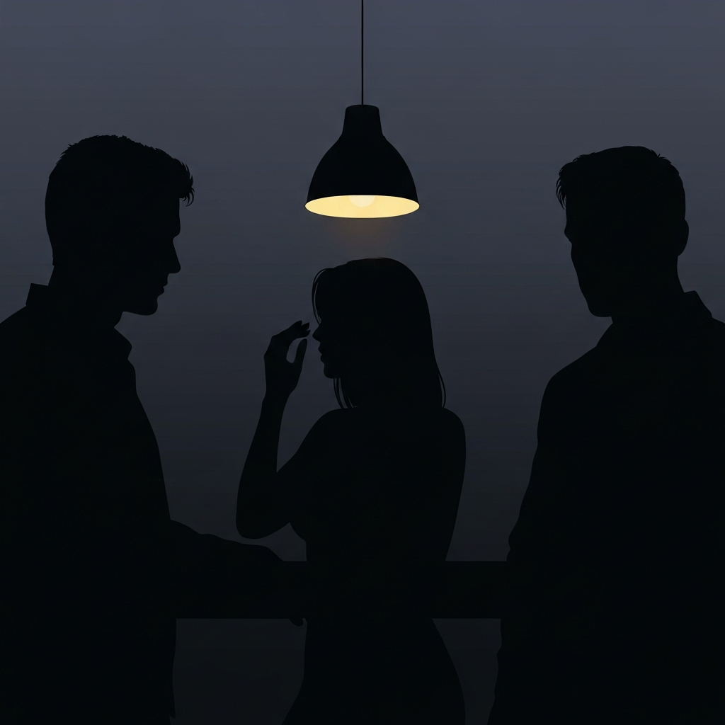 친구가 내 여자를 보는 순간 눈빛이 변했다