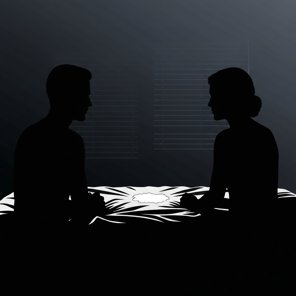 침대 위 흰 반점 하나, 그게 우리 관계의 끝이었다