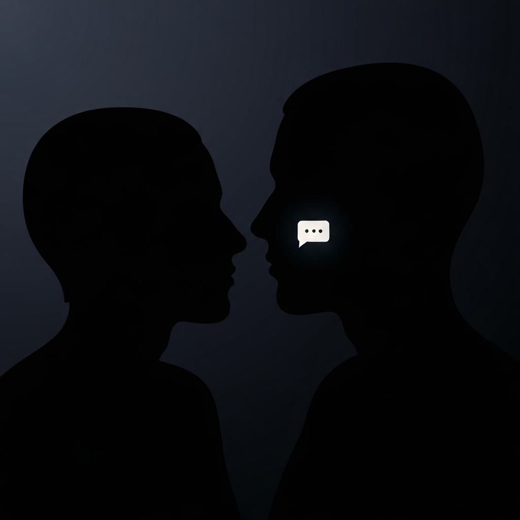 마지막 문자 이후, 아무도 말하지 않는 벌칙