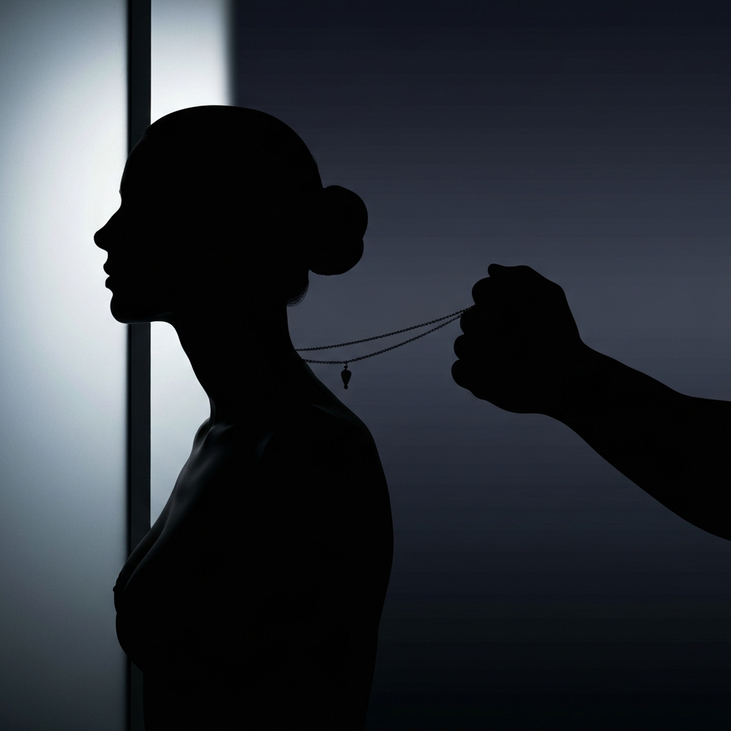 그녀의 목덜미에 걸린 목걸이, 남편이 아닌 누군가에게 맡긴 그날 밤